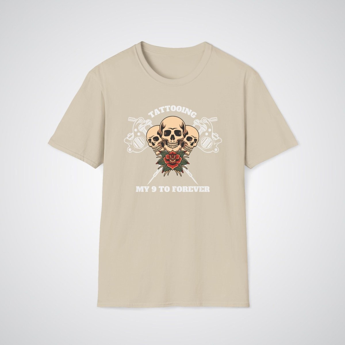 Tattooing my 9 to forever Unisex T-Shirt - Tattoo Unleashed