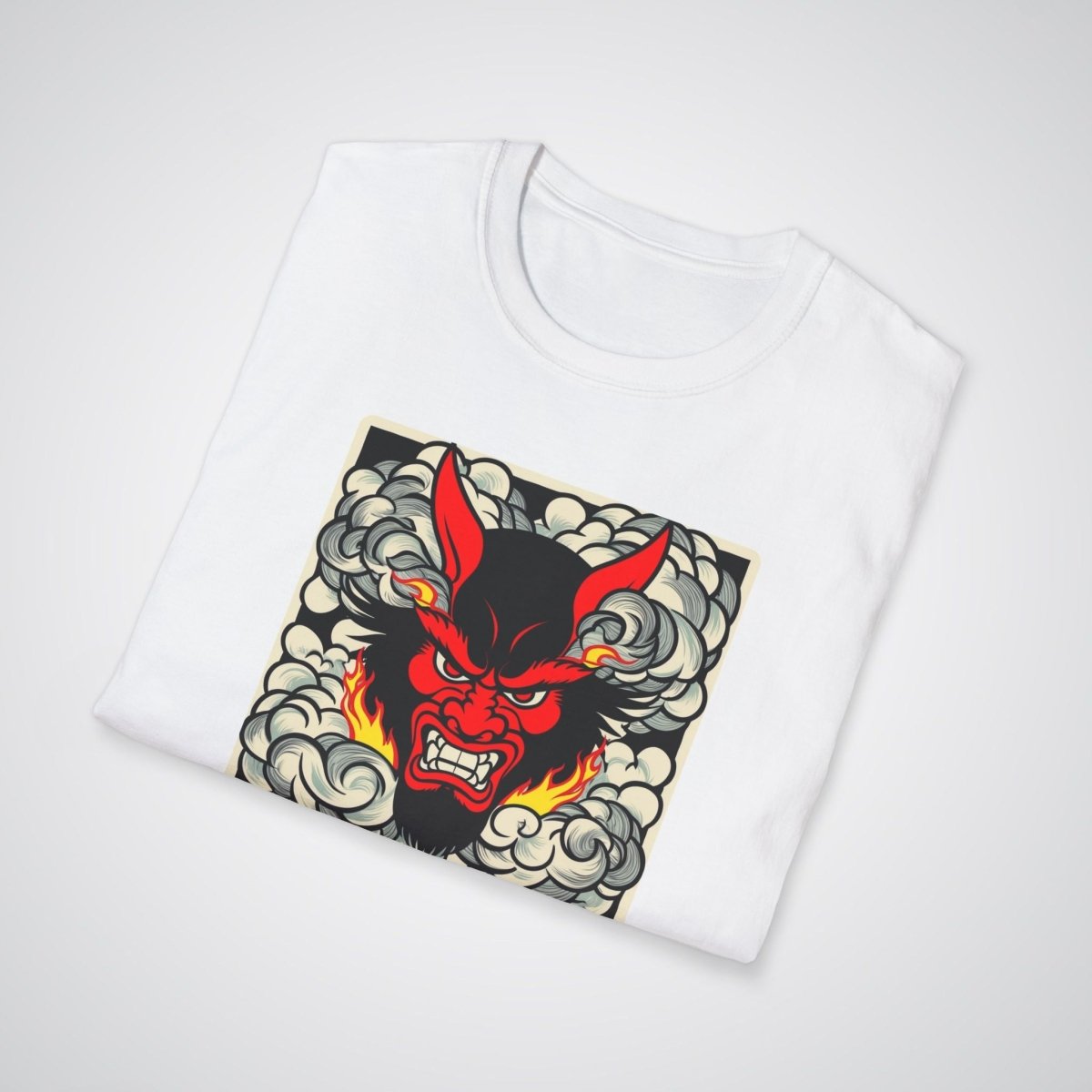 Tengu Mask Japanese Tattoo Unisex T-Shirt - Tattoo Unleashed