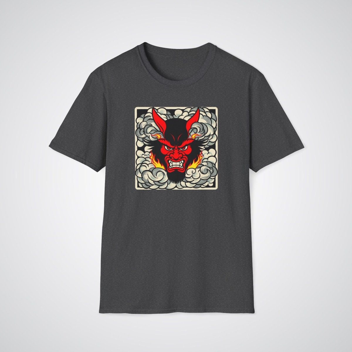 Tengu Mask Japanese Tattoo Unisex T-Shirt - Tattoo Unleashed