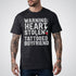 Warning: Heart Stolen by Tattooed Boyfriend Tattoo Unisex T-Shirt - Tattoo Unleashed