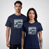 Waves and Mount Fuji Japanese Tattoo Unisex T-Shirt - Tattoo Unleashed