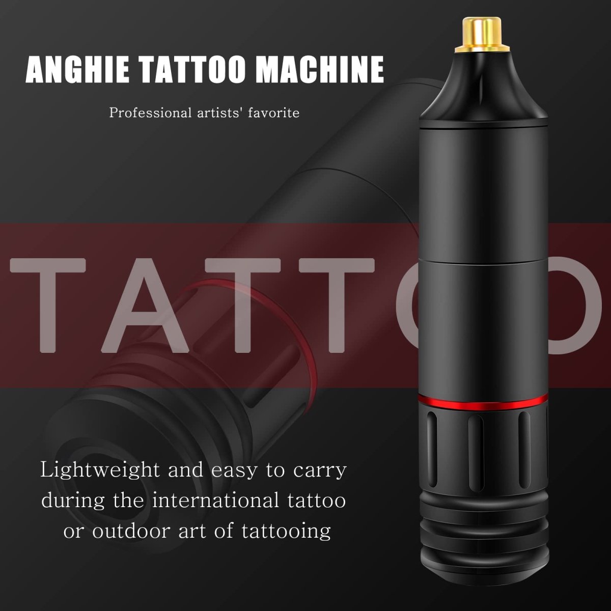 Wireless Tattoo Pen Machine Kit for Beginners By Anghie - Tattoo Unleashed