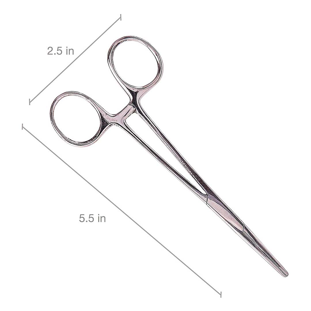 5.5" Piercing Kelly Forcep