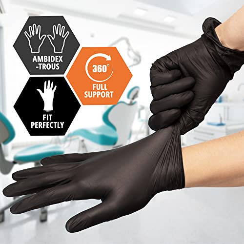 Med Pride Extra Strength Vinyl Disposable Gloves - 50pcs