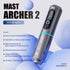 Mast Archer2 Wireless Tattoo Pen Machine, 3.5mm Stroke - Grey