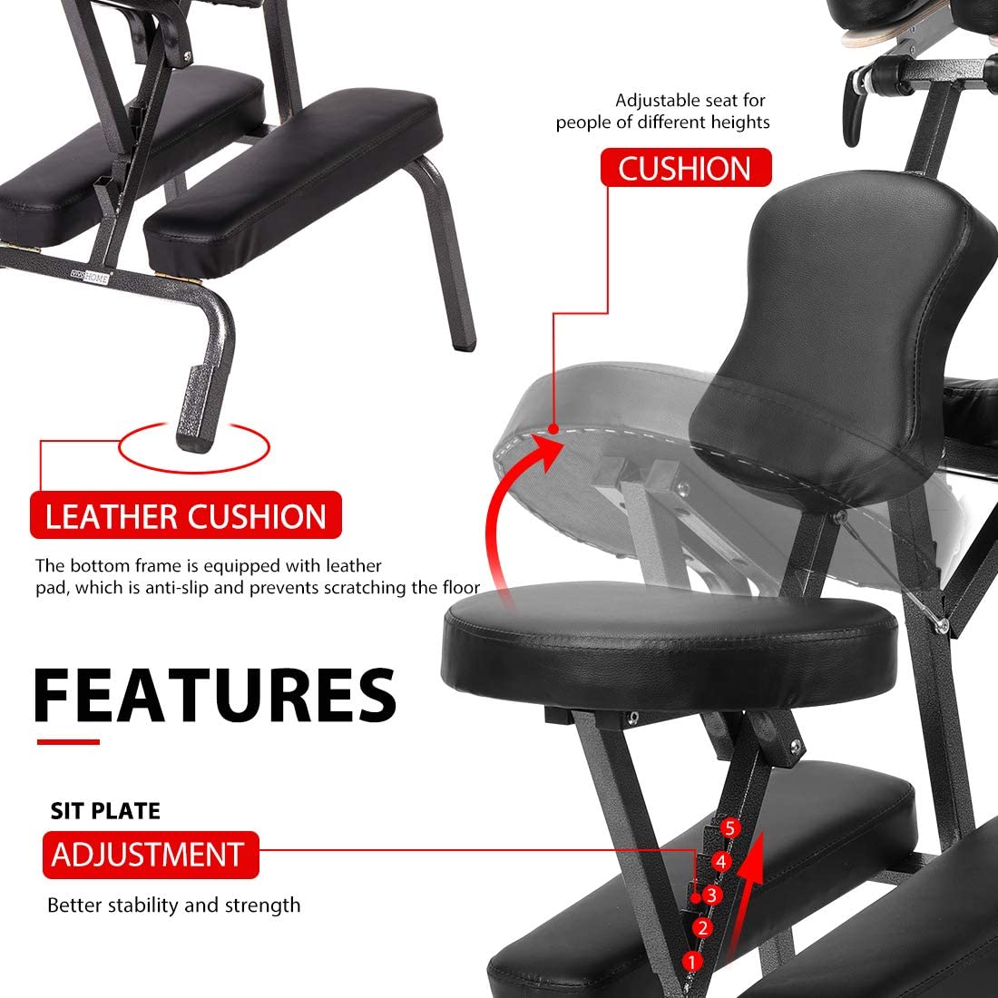 Portable Client Tattoo Chair